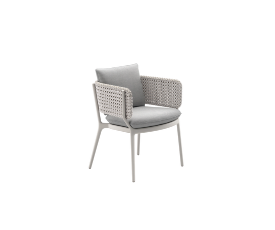 Dedon Bellmonde Armchair in Summit – Luxury Handwoven Outdoor Chair | Casa Design Group