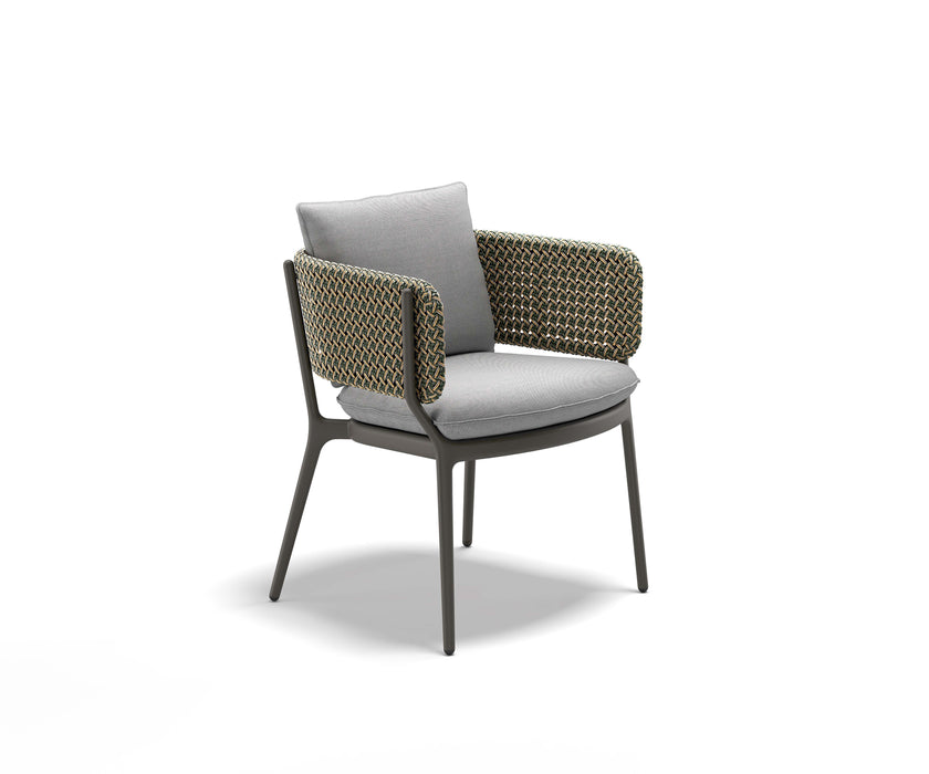Dedon Bellmonde Armchair in Summit – Luxury Handwoven Outdoor Chair | Casa Design Group