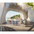 Large Outdoor Dining Table – Bellmonde L in Modern Minimalist Design | Casa Design Group