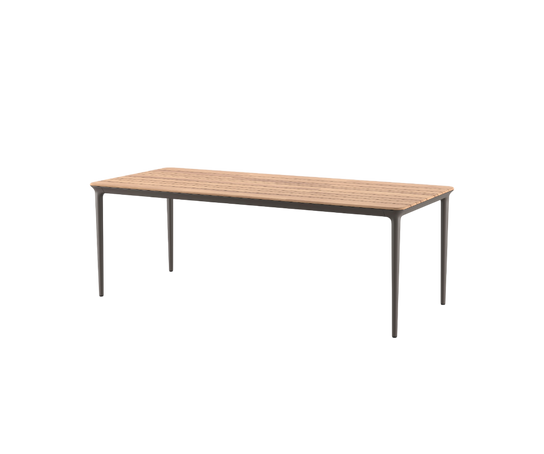 Large Outdoor Dining Table – Bellmonde L in Modern Minimalist Design | Casa Design Group