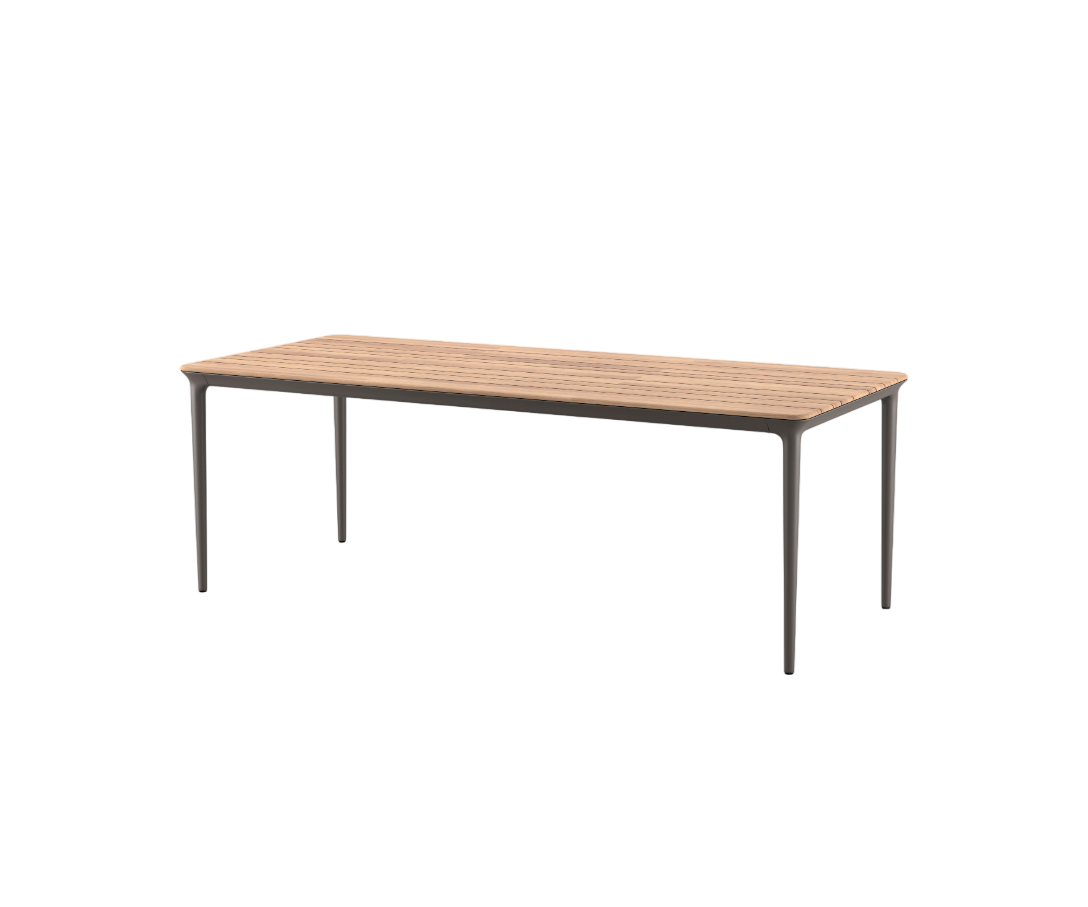Large Outdoor Dining Table – Bellmonde L in Modern Minimalist Design | Casa Design Group