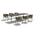 Large Outdoor Dining Table – Bellmonde L in Modern Minimalist Design | Casa Design Group