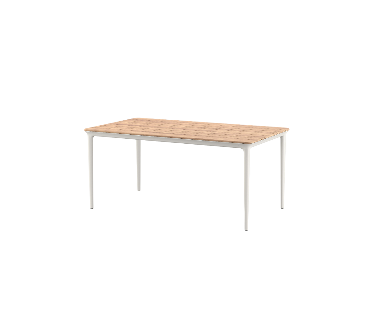 Contemporary Dedon Bellmonde Dining Table M for Elegant Outdoor Spaces | Casa Design Group