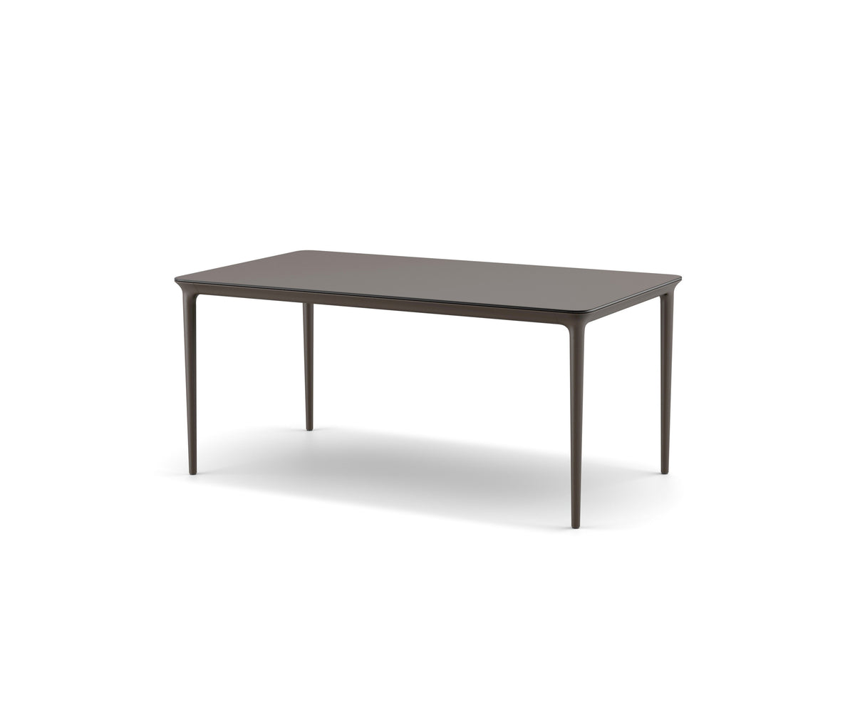 Contemporary Dedon Bellmonde Dining Table M for Elegant Outdoor Spaces | Casa Design Group