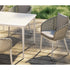 Compact Dedon Bellmonde Dining Table S for Balcony or Garden Dining | Casa Design Group