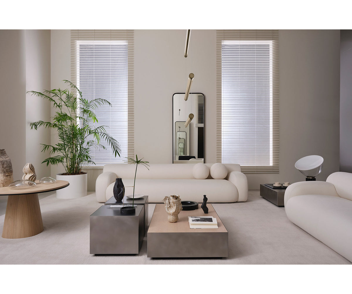 Belt Square & Rectangular Low Tables by Meridiani modern geometric coffee tables Casa Design Group
