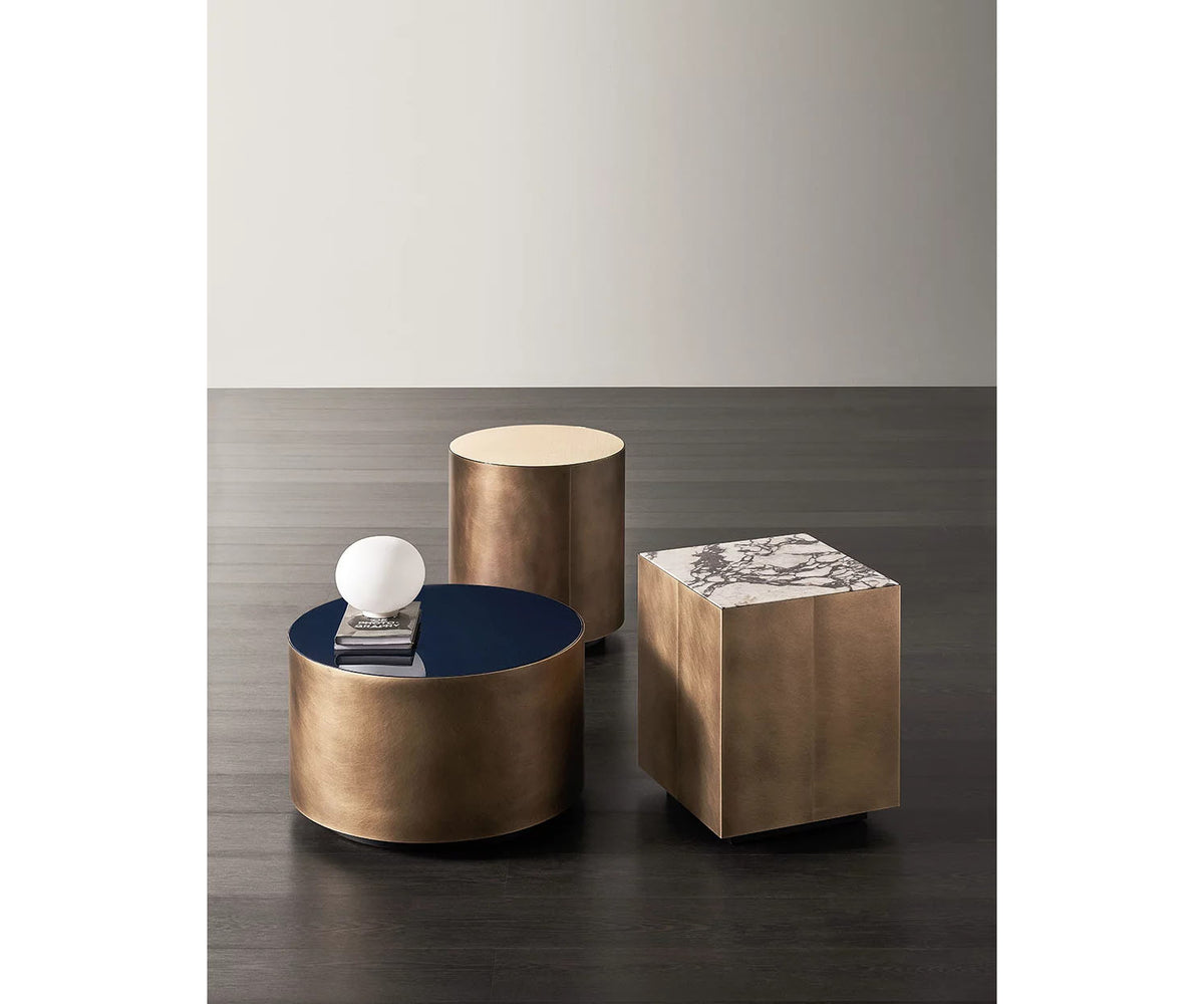Belt Square & Rectangular Low Tables by Meridiani modern geometric coffee tables Casa Design Group