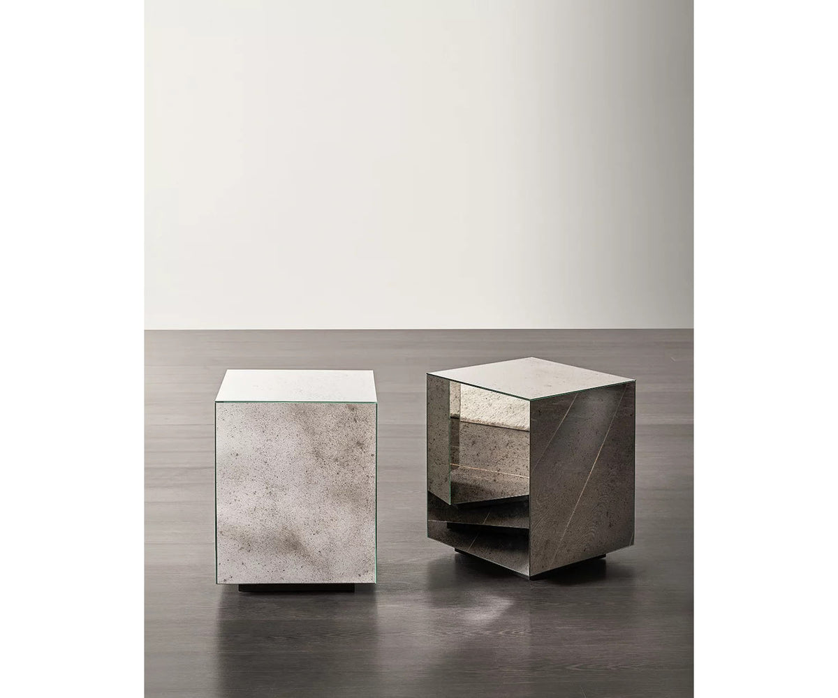 Belt Square & Rectangular Low Tables by Meridiani modern geometric coffee tables Casa Design Group