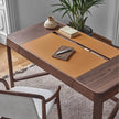 Beo solid wood vanity with elliptical mirror by Gabriele & Oscar Buratti for Porada | Casa Design Group