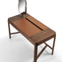 Beo solid wood vanity with elliptical mirror by Gabriele & Oscar Buratti for Porada | Casa Design Group