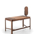 Beo solid wood vanity with elliptical mirror by Gabriele & Oscar Buratti for Porada | Casa Design Group