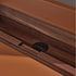 Beo solid wood vanity with elliptical mirror by Gabriele & Oscar Buratti for Porada | Casa Design Group