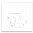High End Berry Armchair Bed by Meridiani Casa Design Group