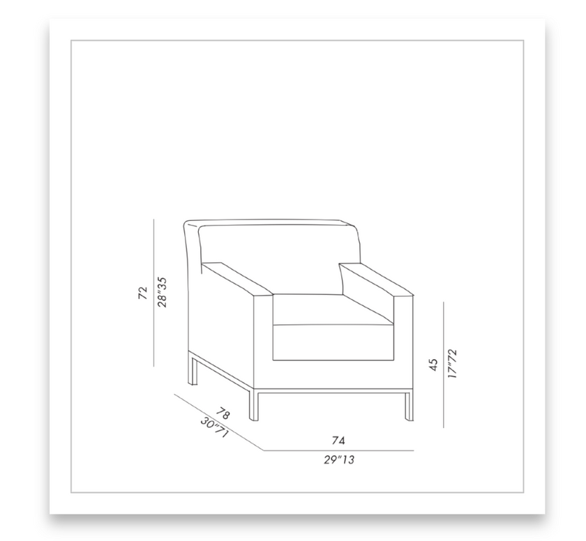 High End Berry Armchair Bed by Meridiani Casa Design Group