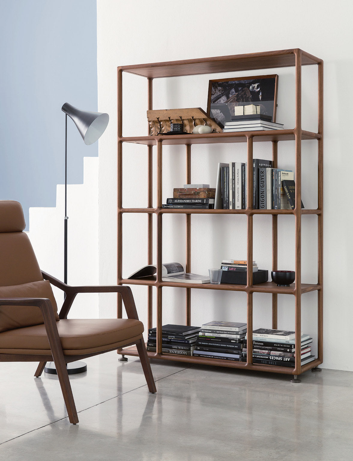 High End Biblo Bookcase by Porada Casa Design Group
