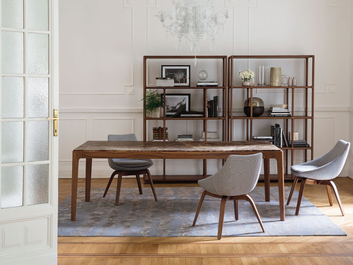 High End Biblo Bookcase by Porada Casa Design Group