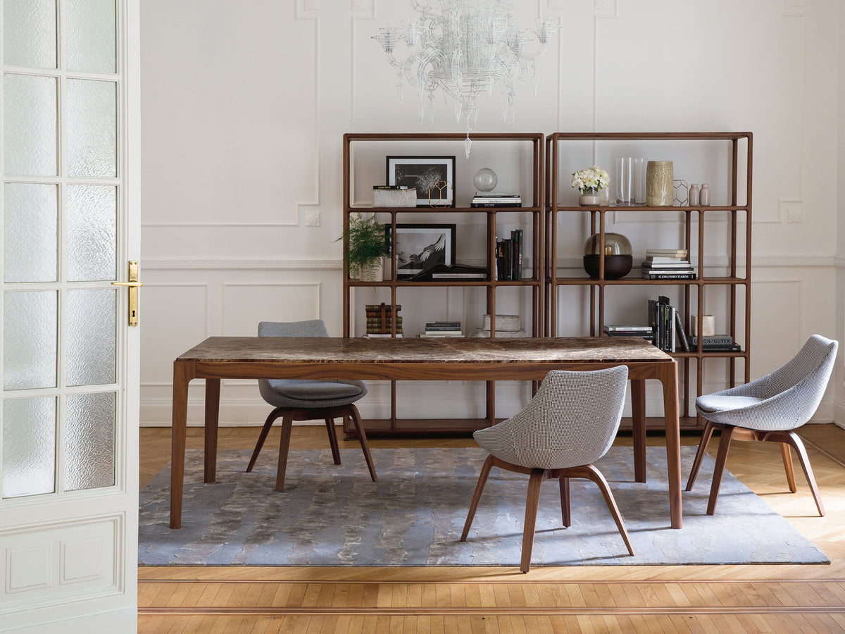 High End Biblo Bookcase by Porada Casa Design Group