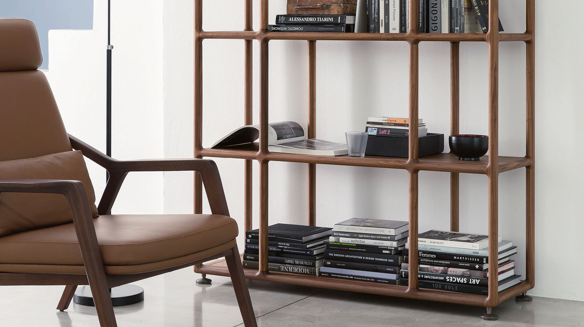 High End Biblo Bookcase by Porada Casa Design Group