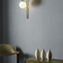 High End Big Bulb Opal Wall Sconce by CTO Lighting Casa Design Group