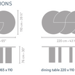 High End Bisou Dining Table by Linteloo Casa Design Group