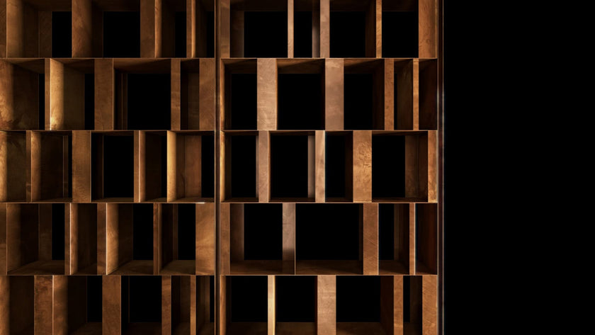 High End Bistrot Bookshelf by Henge Casa Design Group