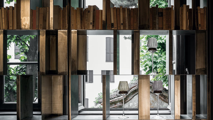 High End Bistrot Bookshelf by Henge Casa Design Group