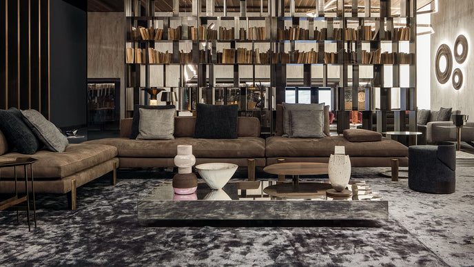 High End Bistrot Bookshelf by Henge Casa Design Group