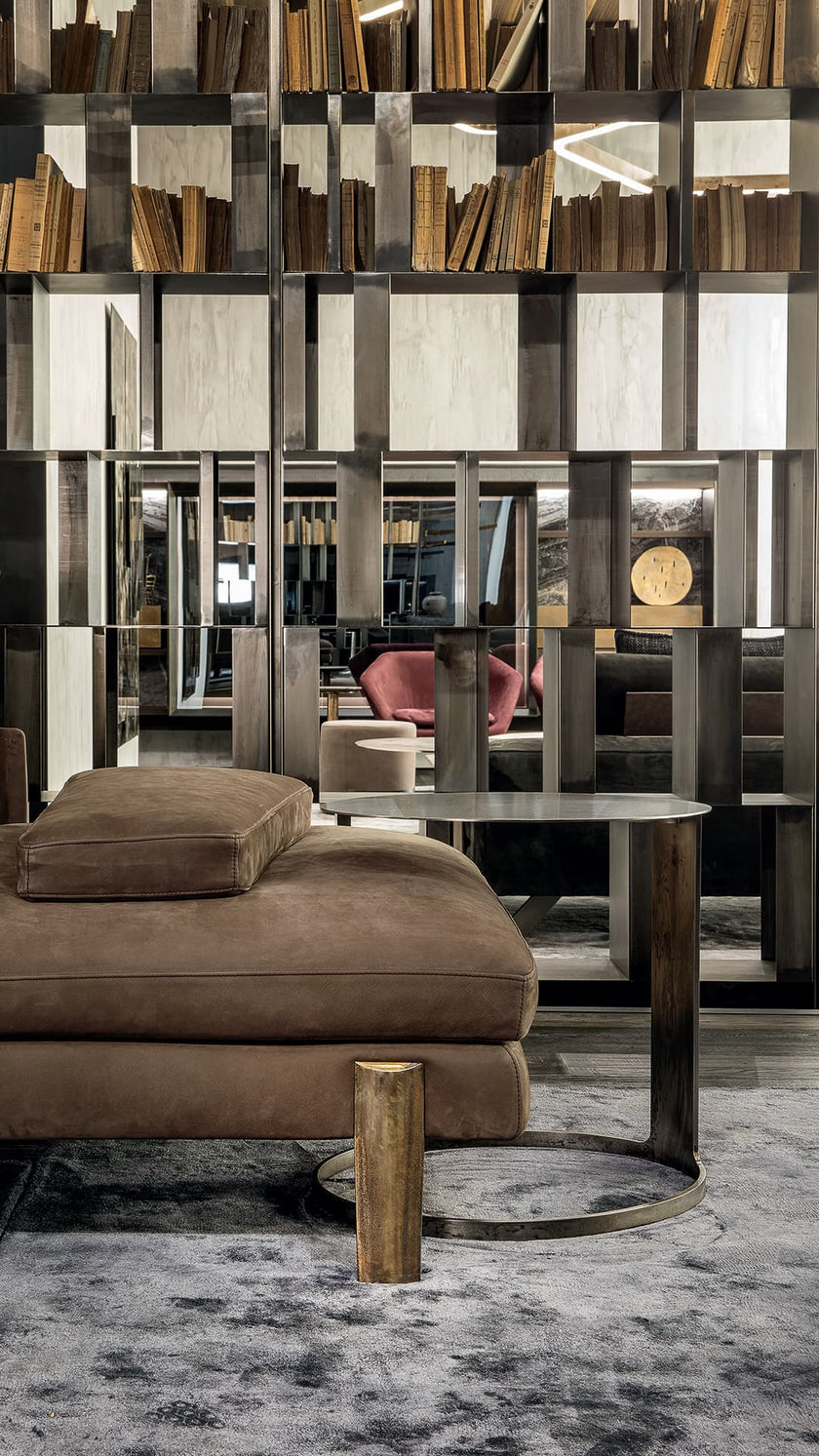 High End Bistrot Bookshelf by Henge Casa Design Group