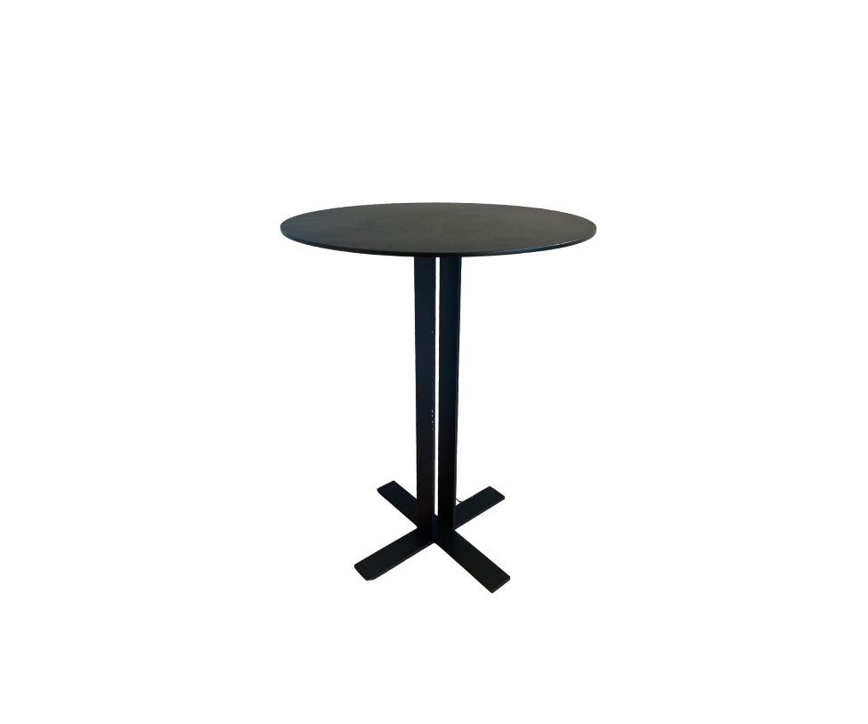 Floor Sample Black Side Table 