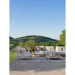 Luxury Bliss 3-Seater Sofa by Atmosphera with Teak Armrests Casa Design Group