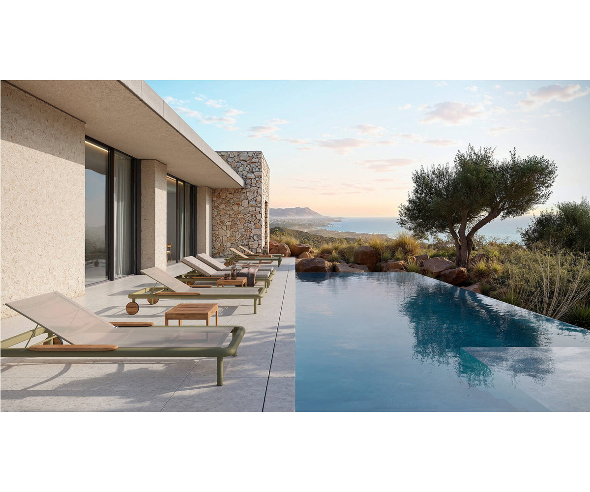 Luxury Bliss Chaise Longue by Atmosphera Casa Design Group