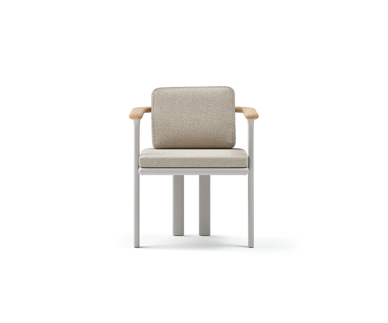 Luxury Bliss Dining Chair by Atmosphera with Teak Armrests Casa Design Group