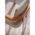 Luxury Bliss Dining Chair by Atmosphera with Teak Armrests Casa Design Group