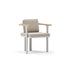Luxury Bliss Dining Chair by Atmosphera with Teak Armrests Casa Design Group