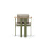 Luxury Bliss Dining Chair by Atmosphera with Teak Armrests Casa Design Group