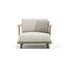 Luxury Bliss Lounge Chair by Atmosphera with Teak Armrests Casa Design Group