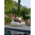Luxury Bliss Lounge Chair by Atmosphera with Teak Armrests Casa Design Group