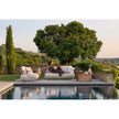 Luxury Bliss Lounge Chair by Atmosphera with Teak Armrests Casa Design Group