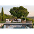 Luxury Bliss Lounge Chair by Atmosphera with Teak Armrests Casa Design Group