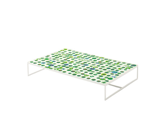 Unique Hand-decorated Bloom Outdoor Coffee Table by Paola Lenti Casa Design Group