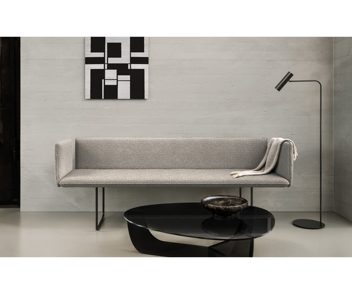 BLOW Bench by More Möbel contemporary upholstered bench | Casa Design Group