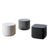 Bobo Coffee Table by Meridiani with a minimalist geometric design and lacquered finish.