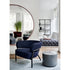 Bobo Coffee Table by Meridiani with a minimalist geometric design and lacquered finish.