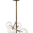 High End Bolle 4-Spheres Suspended Lamp by Gallotti&Radice Casa Design Group