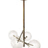 High End Bolle 4-Spheres Suspended Lamp by Gallotti&Radice Casa Design Group