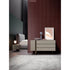 Luxury Antibes Nightstand by Bonaldo with Asymmetrical Metal Base | Casa Design Group