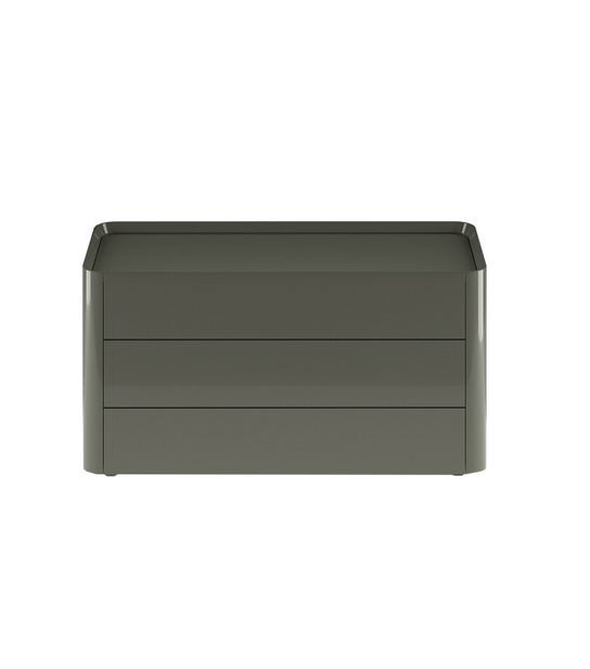 Luxury Arragan Dresser by Bonaldo with Sculptural Lacquered Design | Casa Design Group