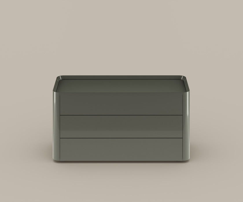Luxury Arragan Dresser by Bonaldo with Sculptural Lacquered Design | Casa Design Group