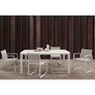 Stylish Bond Curved Frame Dining Armchair by Danao | Casa Design Group