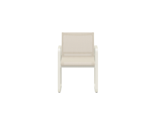 Stylish Bond Curved Frame Dining Armchair by Danao | Casa Design Group